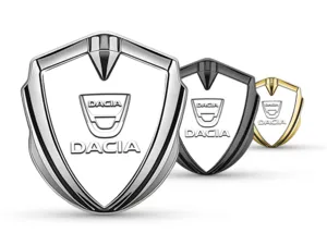 Dacia Emblem Silikon Abzeichen Luxus Design Legierung Kante